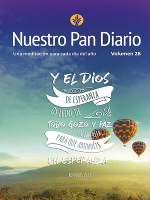 cover image of Nuestro Pan Diario vol 28 Esperanza